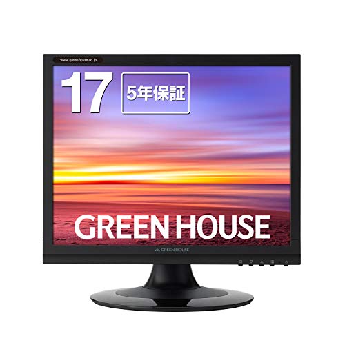GREEN HOUSE17インチ液晶テレビ GH-LED15A スクエア | GH-LCS17Cシリーズ | GREEN HOUSE グリーンハウス